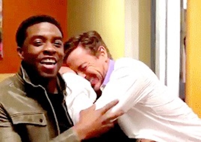 rdj and boseman