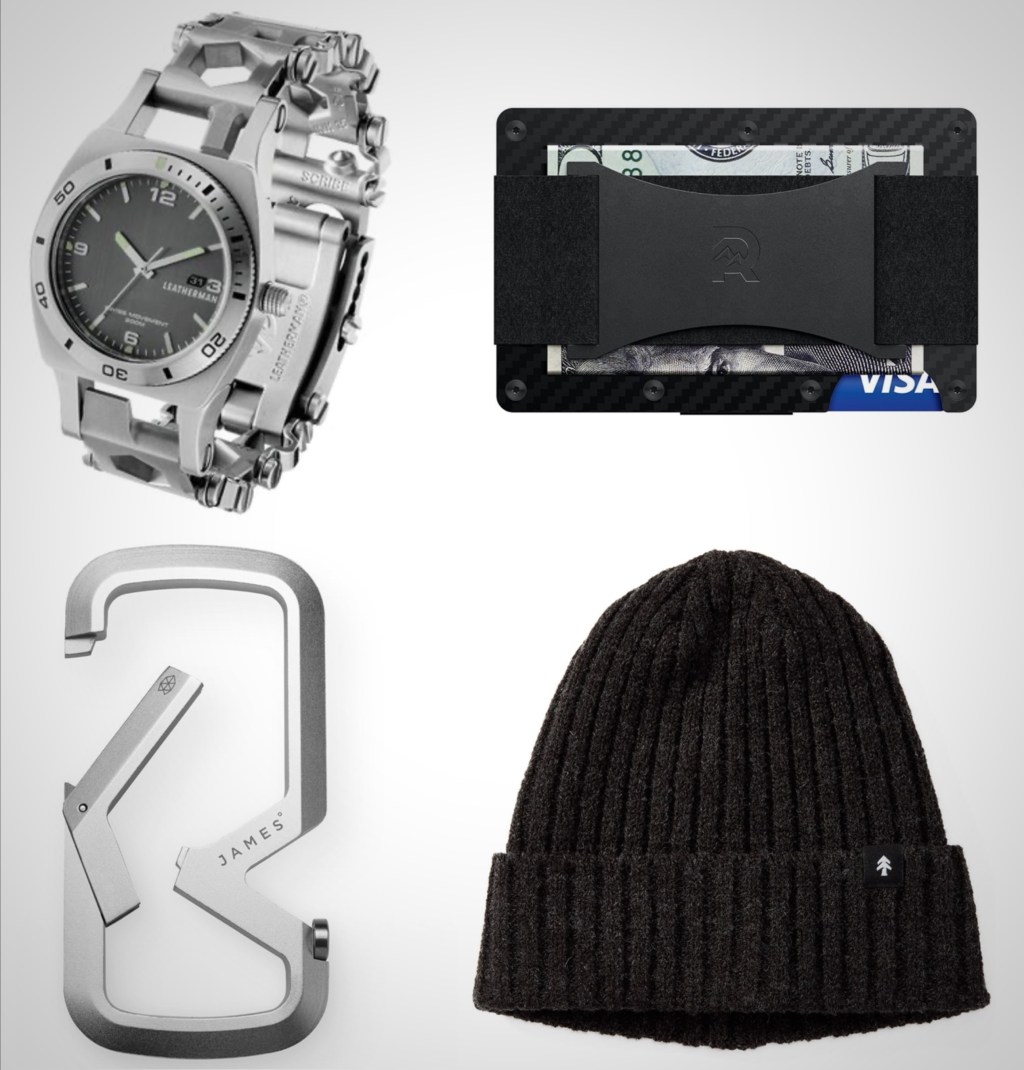 2021 best everyday carry essentials black and silver