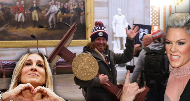 Coverage Of The Capitol Riot Using Celebrity Reactions Is Getting Roasted