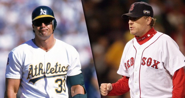 Curt Schilling And Jose Canseco Got Into A Twitter Fight Over The HOF