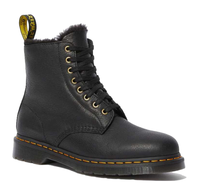 Dr. Martens 1460 Pascal Faux Fur Lined Lace Up Boots