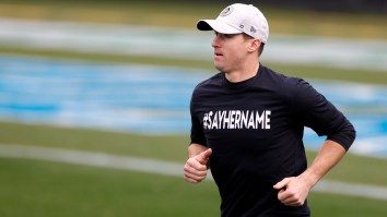 The Saints Delete Tweet Showing Drew Brees Wearing A ‘Say Her Name’ Shirt Because People Thought He Was Referring To US Capitol Rioter