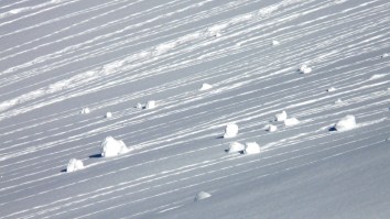 This POV GoPro Footage Of A Snowboarder Getting Caught In A Avalanche Is Crazy Intense