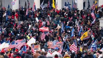 Images Of Protesters Storming The Capitol, Clashing With Police Are Utterly Mindblowing