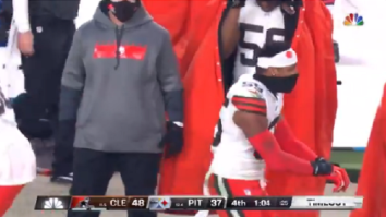 Cleveland Browns Players Mock JuJu Smith-Schuster’s ‘Corvette Corvette’ TikTok Dance After Win