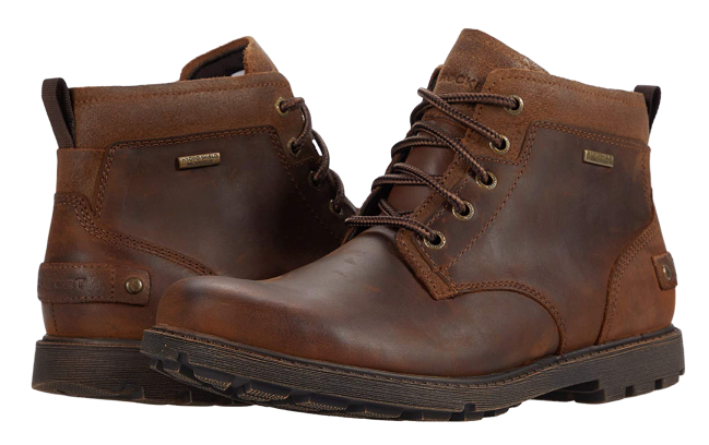 Rockport Waterproof Rugged Bucks II Chukka Boots