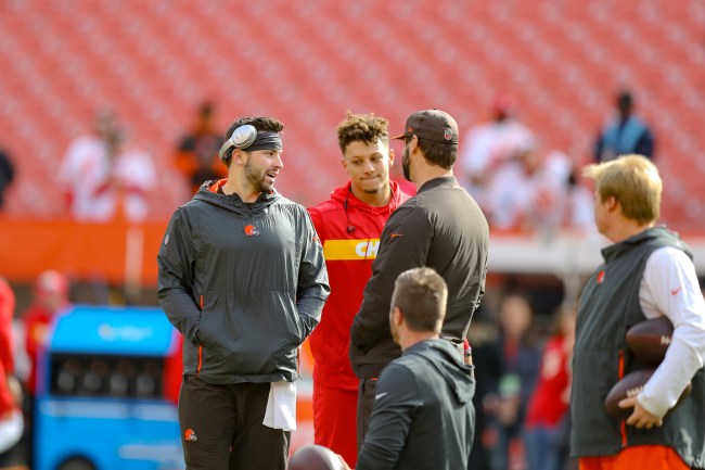 Fans react to analytics showing Baker Mayfield's outplaying Patrick Mahomes in past six weeks leading into NFL Playoffs game