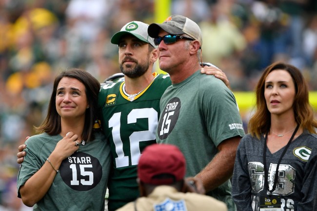 Packers legend Brett Favre doesn't think fans should read much into Aaron Rodgers comments after NFC Championship loss