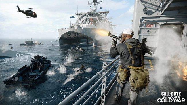 Call Of Duty: Black Ops Cold War most downloaded Sony PS5 video games