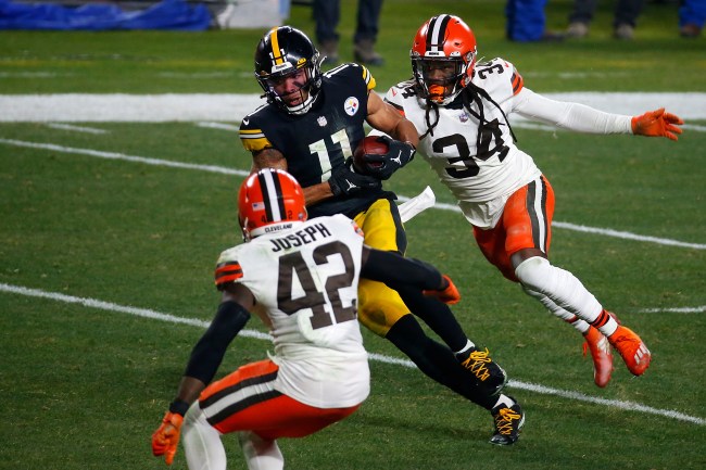 Steelers WR Chase Claypool's still running his mouth and talking trash to Browns after loss in NFL Playoffs