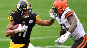 Crybaby Chase Claypool Claims He’s Still Talking Trash After Browns Loss Because They Were Sore Winners