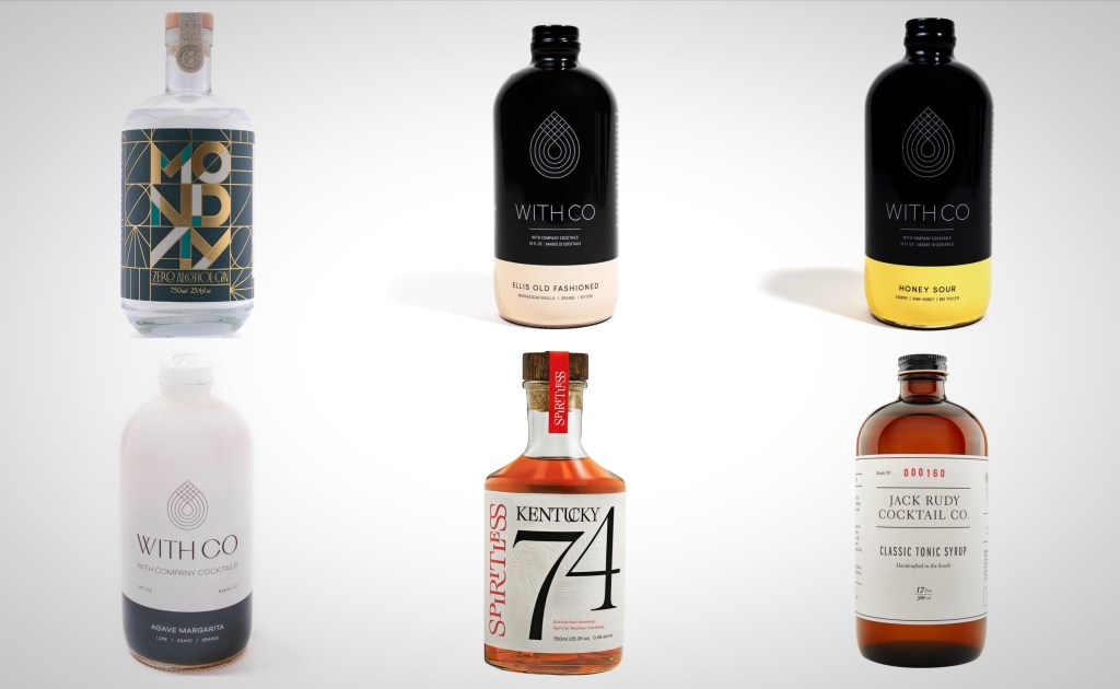 no alcohol cocktail mixers dry January