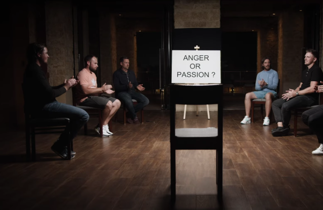 european tour angry golfers video