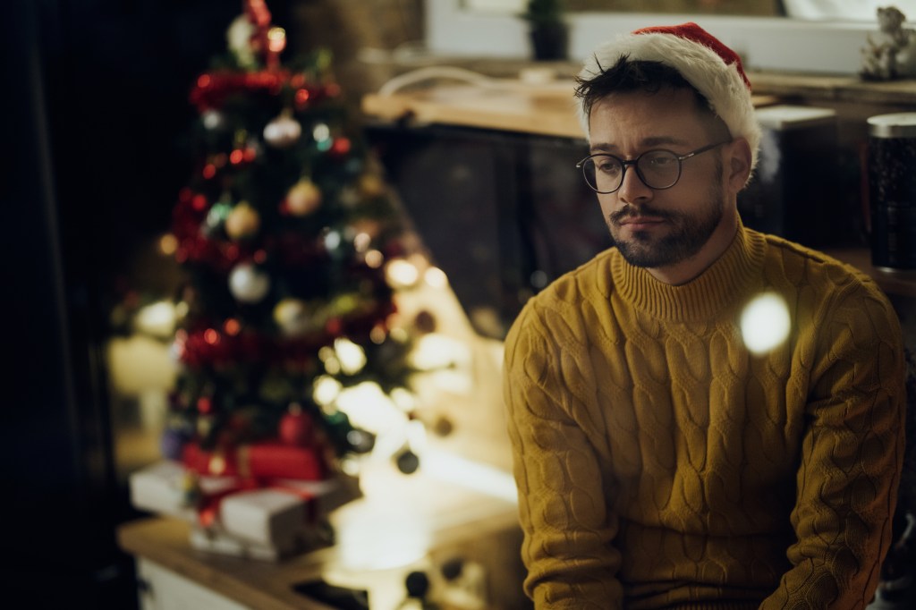 sad christmas tree