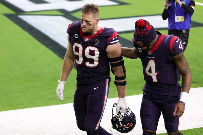 Texans defender JJ Watt actually apologized to Deshaun Watson for wasting one of his years during awful Texans season