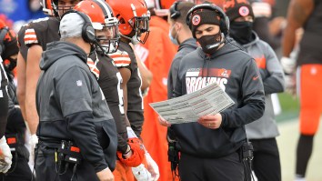 Kevin Stefanski Fell Victim To An All-Too-Common TV Experience While Watching Browns-Steelers Game