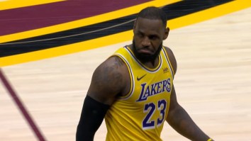 Cavs Exec Sitting Courtside Talked Trash To LeBron James And He Responded By Torching The Cavs With 21 Point Fourth Quarter