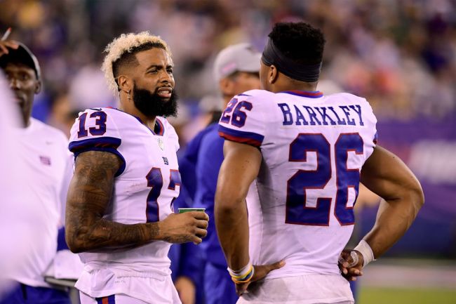 saquon barkley obj rehab together