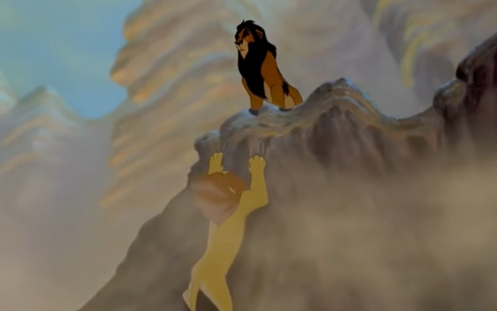 what happened to Mufasa's body in The Lion King