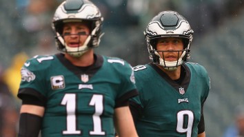 The Eagles Are Reportedly Close To Trade Deal With Bears For Carson Wentz That Will Include Wentz’s Former Teammate Nick Foles