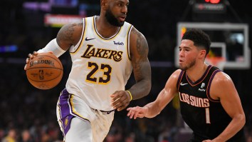 LeBron James Is Not Happy Devin Booker Failed To Make An All-Star Team