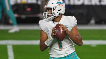 Things Get Awkward After Dolphins’ Tua Tagovailoa Gets Asked About Being In The Middle Of Trade Rumors For Deshaun Watson During Interview