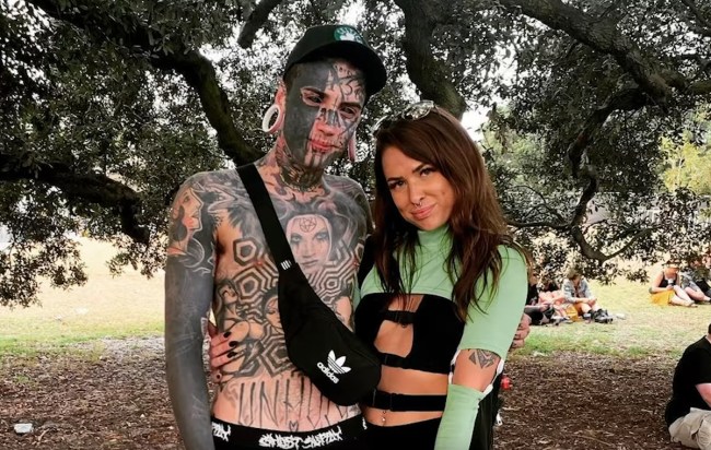 Guy Covers Up Tattoos First Time