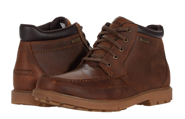 Rockport Patten Waterproof Moc Toe Boots
