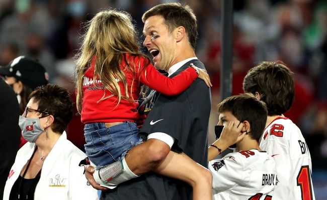 Tom Bradys Reaction When He Sees His Kids After Winning Super Bowl LV
