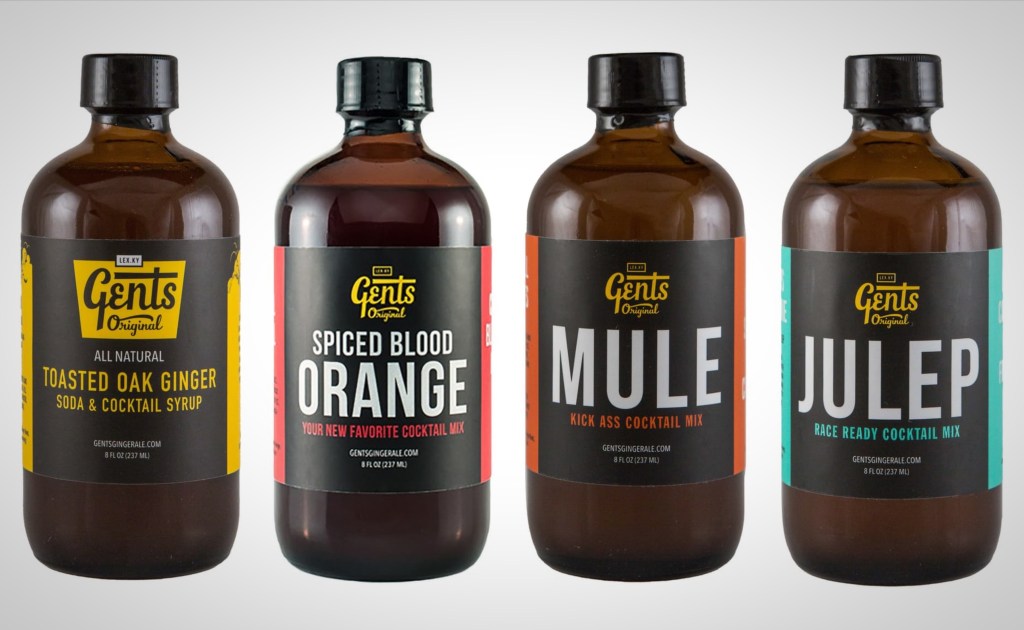 delicious cocktail mixers Gents Original