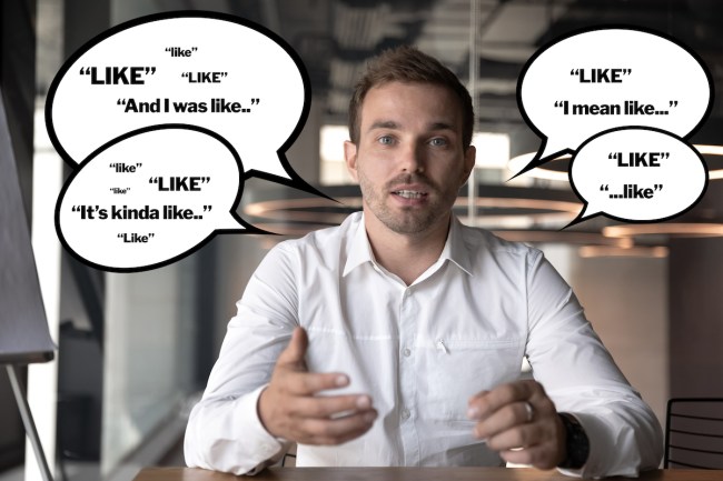 how to stop saying like