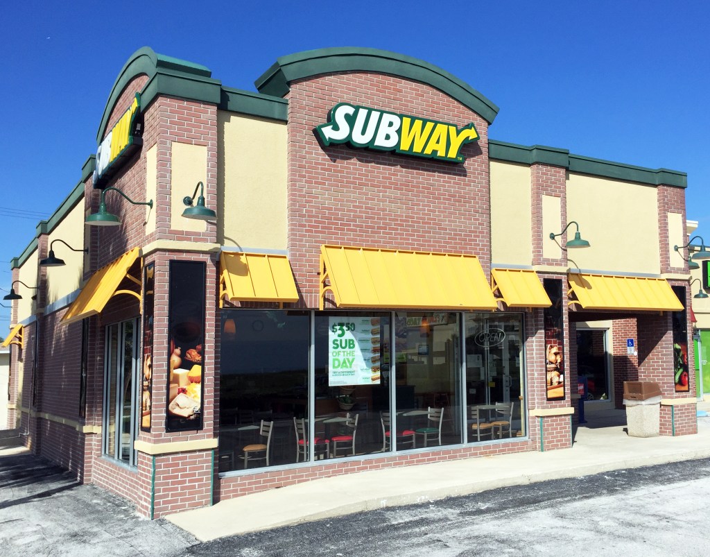 Subway restaurant