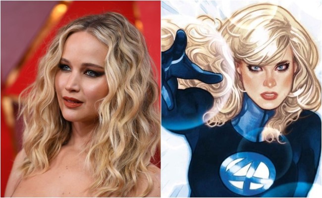 jennifer lawrence fantastic four susan storm