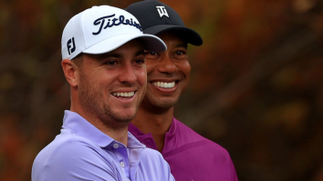 Justin Thomas Gets Emotional While Reacting To News Of Tiger Woods’ Car Crash