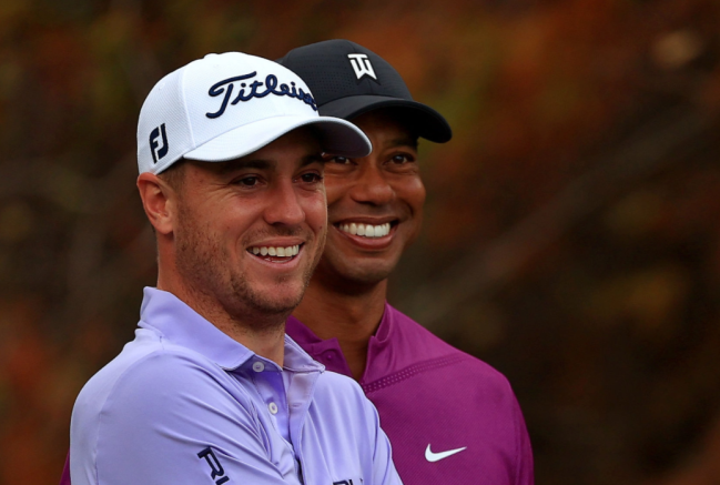 justin thomas tiger woods crash