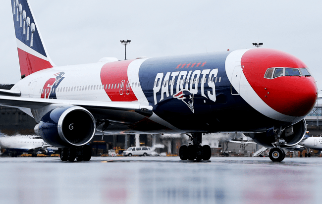 robert kraft plane healthcare workers super bowl