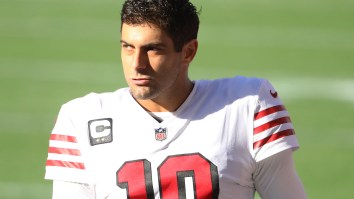 Jimmy Garoppolo Is Reportedly Upset With The 49ers For Trading Up In The Draft To Potentially Draft A QB