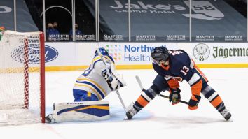 Islanders’ Mathew Barzal Scored One Of The Most Ridiculous Goals You’ll Ever See