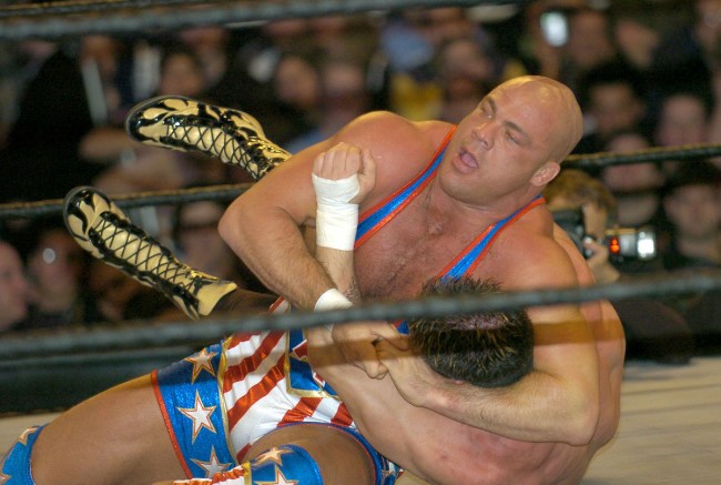 Kurt Angle Toughest WWE Opponent