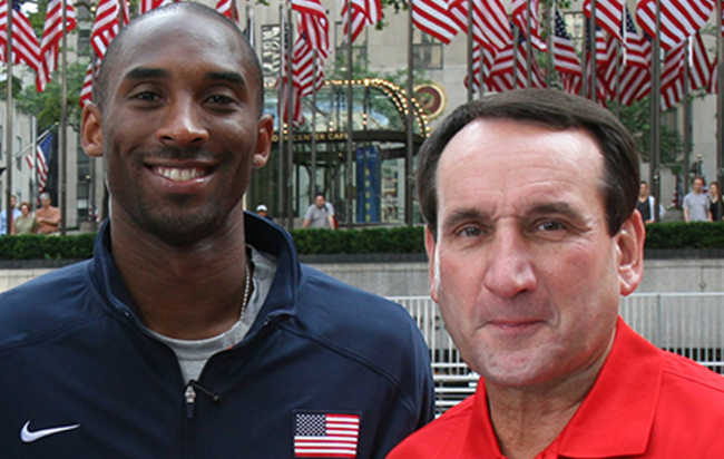 Mike Krzyzewski kobe bryant recruiting duke