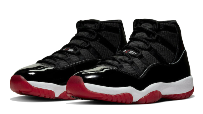Nike Air Jordan XI Retro Bred Black Red