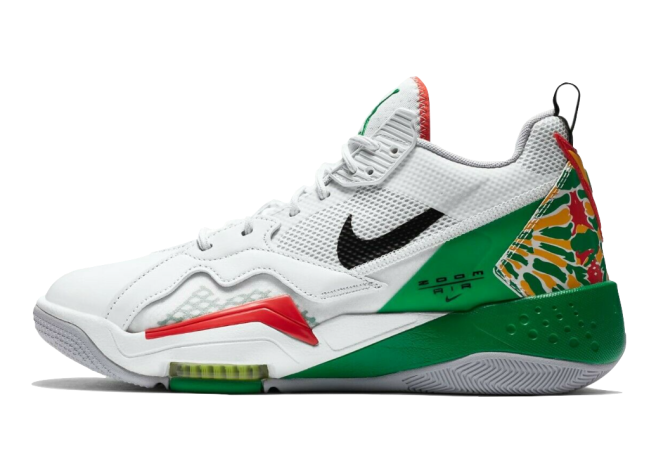 Nike Air Jordan Zoom 92 Summit White Lucky Green