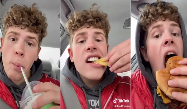 Tommy Winkler Eating TikTok