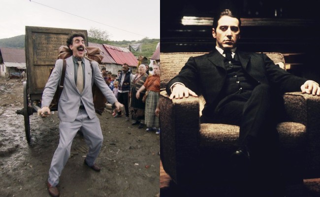 borat godfather academy awards