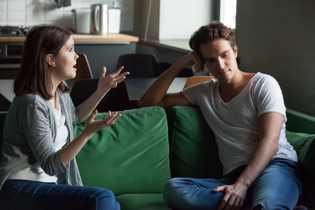 meaningless conversations couples talking