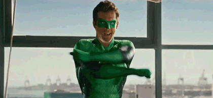 green lantern suit