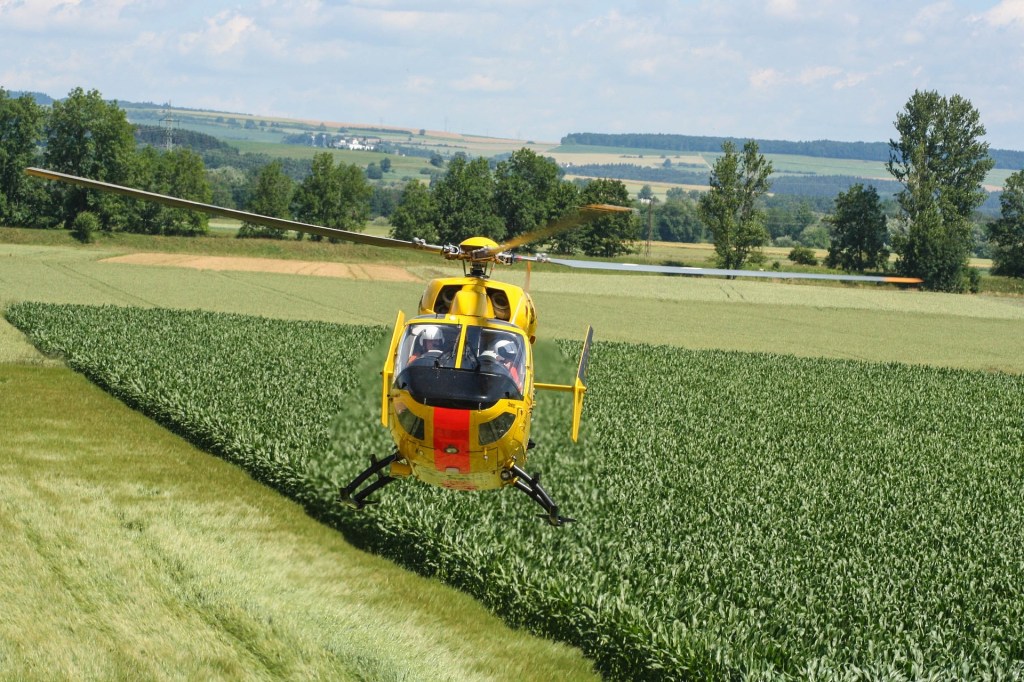 helicopter landing