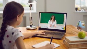 VIDEO: Kindergarten Teacher Caught On Zoom Call Giving The Finger To Parent