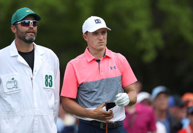 jordan spieth champions locker room the masters