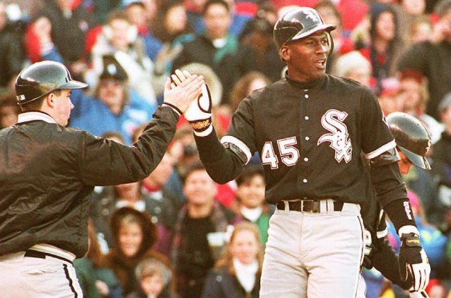 During Michael Jordan's baseball career, he allegedly took over driving the team bus while going 70 miles per hour down the road